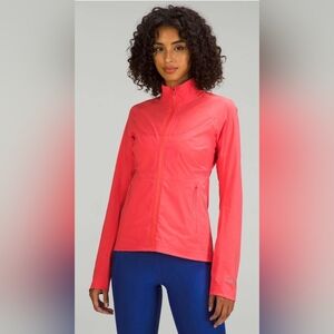 NWT Lululemon Fast and Free Windbreaker Pale Raspberry, US 4
